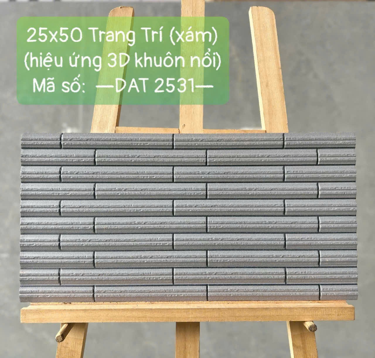 Gạch trang trí cao cấp Dacera 25x50