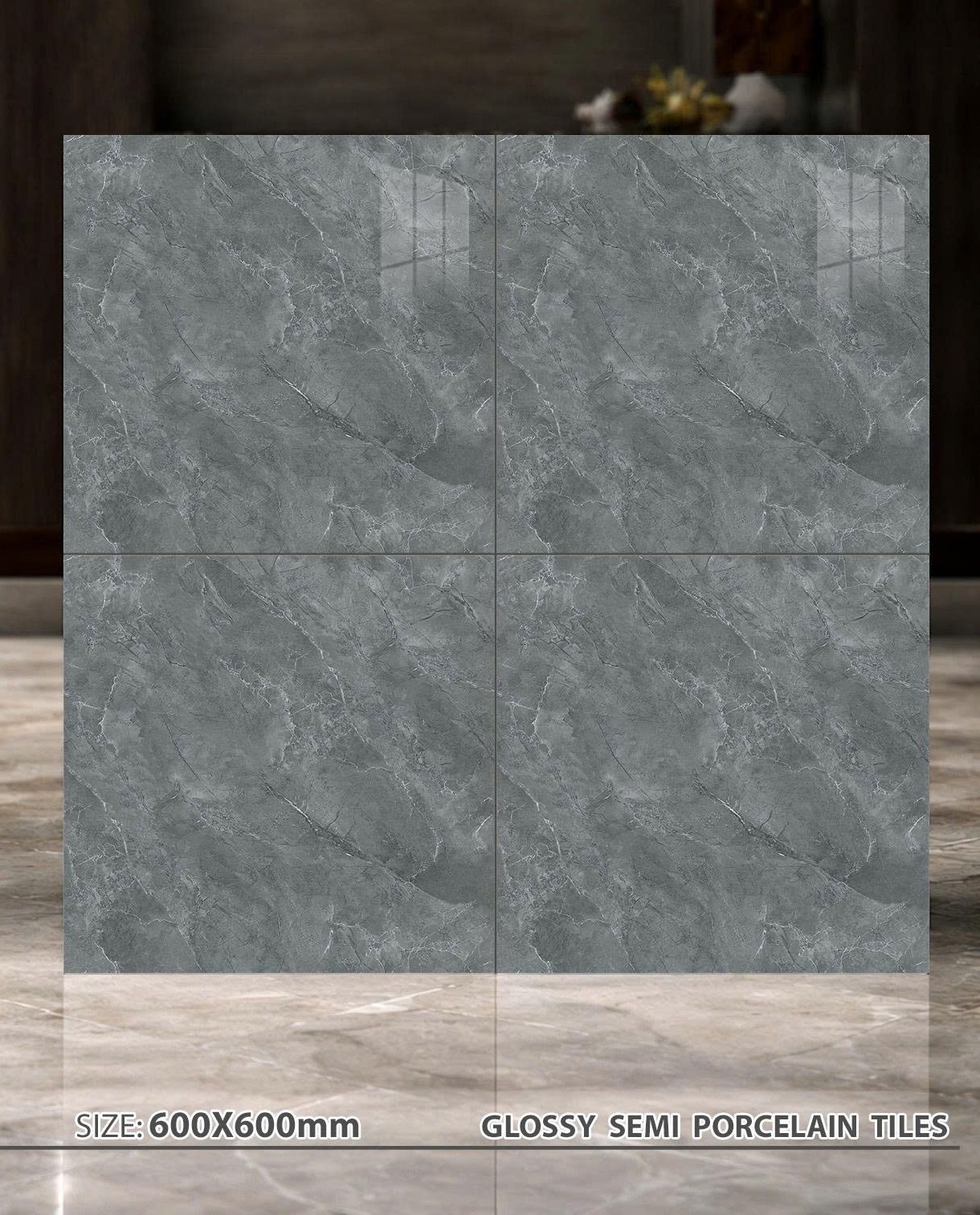 (GIÁ TỐT – SANG TRỌNG HIỆN ĐẠI) GẠCH 60×60 PORCELAIN BÓNG KÍNH